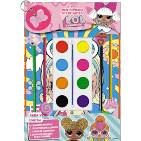 LOL Surprise |  Livro Meu Primeiro Kit de Artes