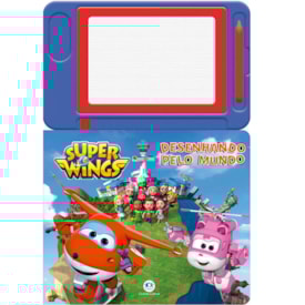 Lousa Mágica Super Wings Desenhando pelo Mundo
