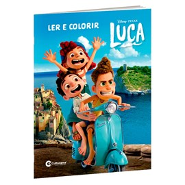 Luca | Ler e Colorir | Disney | Pixar