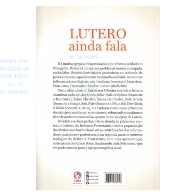 Segunda imagem do produto Lutero Ainda Fala | Jamierson Oliveira