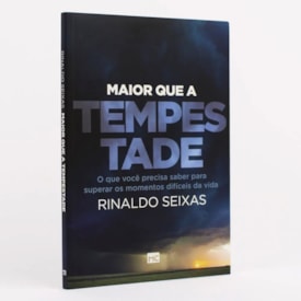 Segunda imagem do produto Maior que a Tempestade | Rinaldo Seixas
