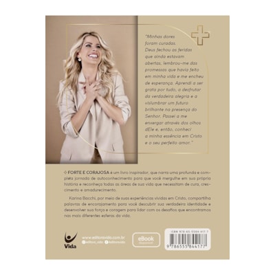 Segunda imagem do produto Mais Forte e Corajosa | Karina Bacchi