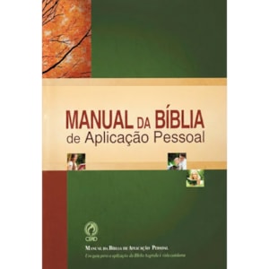 Manual da Bíblia Aplicação Pessoal