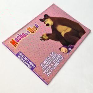 Segunda imagem do produto Marsha e o Urso | Prancheta para Colorir