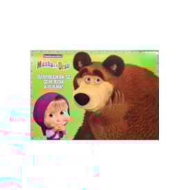 Marsha e o Urso | Prancheta para Colorir | Surpreenda-se com Toda Turma