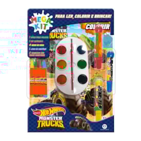 Mega Kit Para Ler, Colorir e Brincar | Hot Wheels