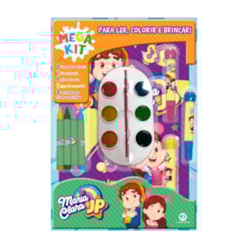 Mega Kit Para Ler, Colorir e Brincar | Maria Clara e JP