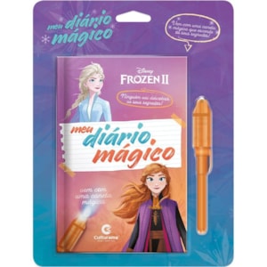 Meu Diário mágico Frozen 2 | C/ Caneta Magica