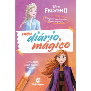 Segunda imagem do produto Meu Diário mágico Frozen 2 | C/ Caneta Magica