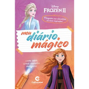 Meu Diário mágico Frozen 2 | C/ Caneta Magica