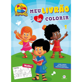Meu Livrão de Colorir | 3 Palavrinhas
