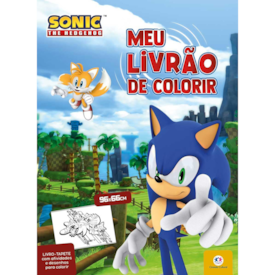 Segunda imagem do produto Meu Livrão de Colorir| Sonic