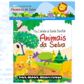Meu Livrinho de Banho Divertido |  Animais da Selva