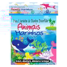 Meu Livrinho de Banho Divertido |  Animais Marinhos
