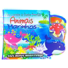 Segunda imagem do produto Meu Livrinho de Banho Divertido |  Animais Marinhos