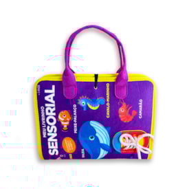 Meu Livrinho Sensorial | Maleta Educativa | Fundo do Mar