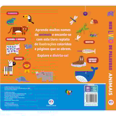Segunda imagem do produto Meu Livro de Palavras - Animais | Ciranda Cultural