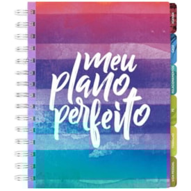 Meu Plano Perfeito | Capa Colorida Aquarela