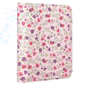 Meu Plano Perfeito | Capa Couro-Soft Florecer Com Zíper