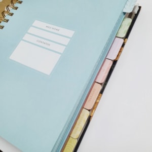 Segunda imagem do produto Meu Plano Perfeito | Capa Tecido Rosa