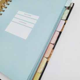 Segunda imagem do produto Meu Plano Perfeito | Capa Tecido Rosa