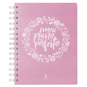 Meu Plano Perfeito | Capa Tecido Rosa