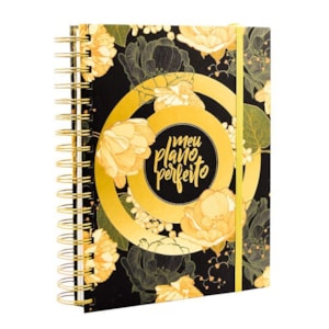 Meu Plano Perfeito Yellow Floral | Capa Dura