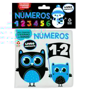 Meu Primeiro Livrinho de Banho |  Livro Contraste |  Números