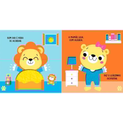 Segunda imagem do produto Meu Primeiro Livro de Feltro | Bom Dia Leãozinho