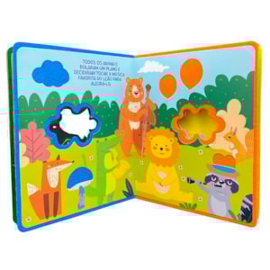 Segunda imagem do produto Meus Amigos Me Fazem Feliz | Livro em Feltro