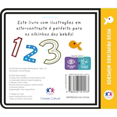 Segunda imagem do produto Meus Primeiros Números | Ciranda Cultural Parade Publishing