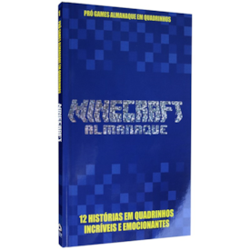 Segunda imagem do produto Minecraft Almanaque | 12 Histótias em quadrinhos | Capa Azul