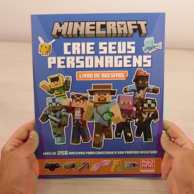 Segunda imagem do produto Minecraft | Crie Seu Personagem | Livros De Adesivos