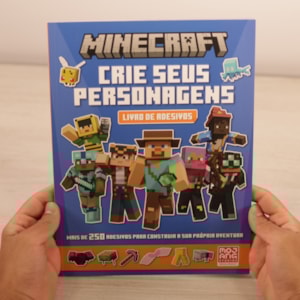Segunda imagem do produto Minecraft | Crie Seu Personagem | Livros De Adesivos