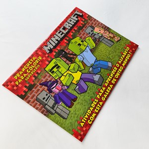 Prancheta Para Colorir  Pró Games - Minecraft