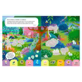 Segunda imagem do produto Minha Bíblia Com Adesivos Brilhantes | Deus e Eu