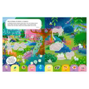 Segunda imagem do produto Minha Bíblia Com Adesivos Brilhantes | Deus e Eu