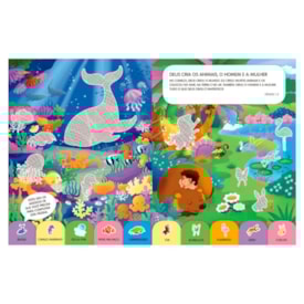 Segunda imagem do produto Minha Bíblia Com Adesivos Brilhantes | Histórias Bíblicas