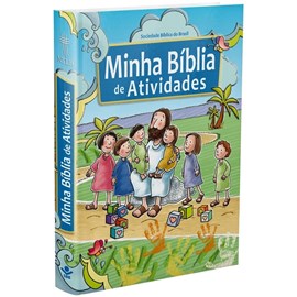 Minha Bíblia de Atividades | Letra Normal | NTLH | Capa Dura Ilustrada