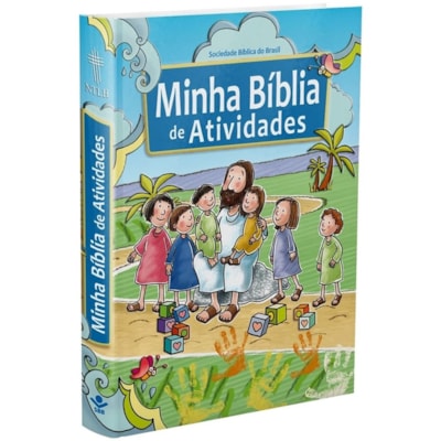 Minha Bíblia de Atividades | Letra Normal | NTLH | Capa Dura Ilustrada