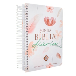 Minha Bíblia Diária Flores | NVI | Com Espaços Para Anotações | Capa Dura