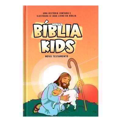 Minha Bíblia Kids | Novo Testamento | Capa Dura