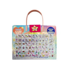 Segunda imagem do produto Minha Maletinha de Atividades | Unicórnios | 70 Adesivos Super Fofinhos