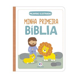 Minha Primeira Bíblia | Palavras Ilustradas | Capa Almofadada