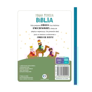Segunda imagem do produto Minha Primeira Bíblia para Meninos | Capa Almofadada | Ciranda Cultural
