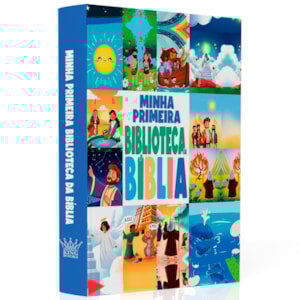 Minha Primeira Biblioteca da Bíblia | Capa Almofadada