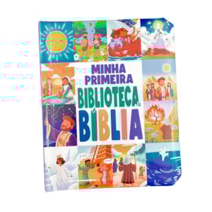 Segunda imagem do produto Minha Primeira Biblioteca da Bíblia | Capa Almofadada