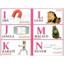 Segunda imagem do produto Minha Primeira Enciclopédia  Bilíngue | Alfabeto