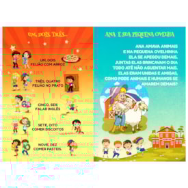 Segunda imagem do produto Minha Primeira Enciclopédia Bilíngue | Cantigas e Rimas