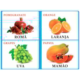 Segunda imagem do produto Minha Primeira Enciclopédia Bilíngue | Frutas